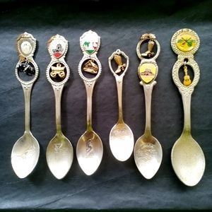 Vintage State Collectable Souvenir Spoons